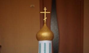 How to make a model of a church out of paper, plastic, toothpicks and pasta?