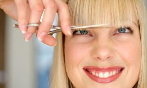 How to cut your own bangs beautifully and evenly
