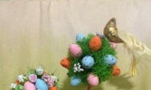 Kurs mistrzowski „Wielkanocny topiary Topiary na Wielkanoc własnymi rękami