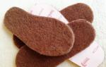 Orthopedic insoles for winter boots