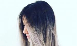 Ombre for short hair: dyeing technique Ombre dyeing for short hair