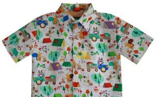 Clase magistral: coser una camisa para niño.