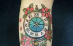 Clock Tattoos Hourglass Tattoo