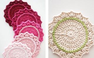 Crochet napkins